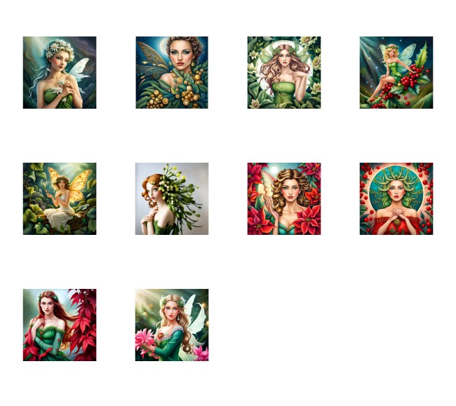 Autumn and Winter Fairy Collection - ALL 10 SETS 320 Pages to Download