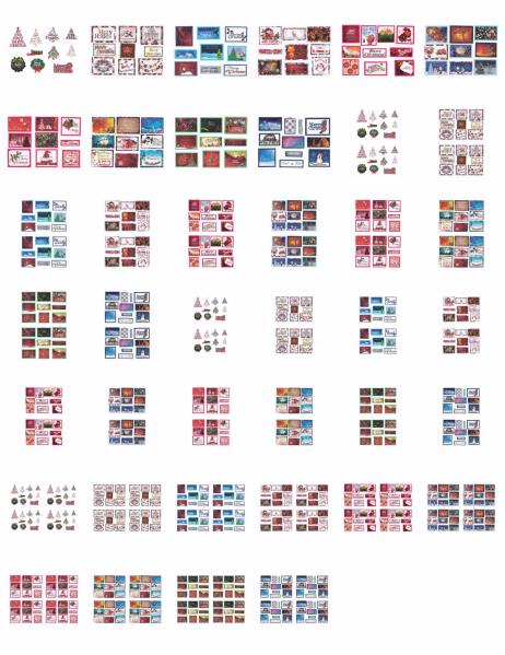 Christmas Greetings Set 01 Download - Over 800 Greetings AMAZING VALUE