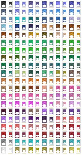 Unbelievable 240 Crinkle Effect Inserts - A5 & A6