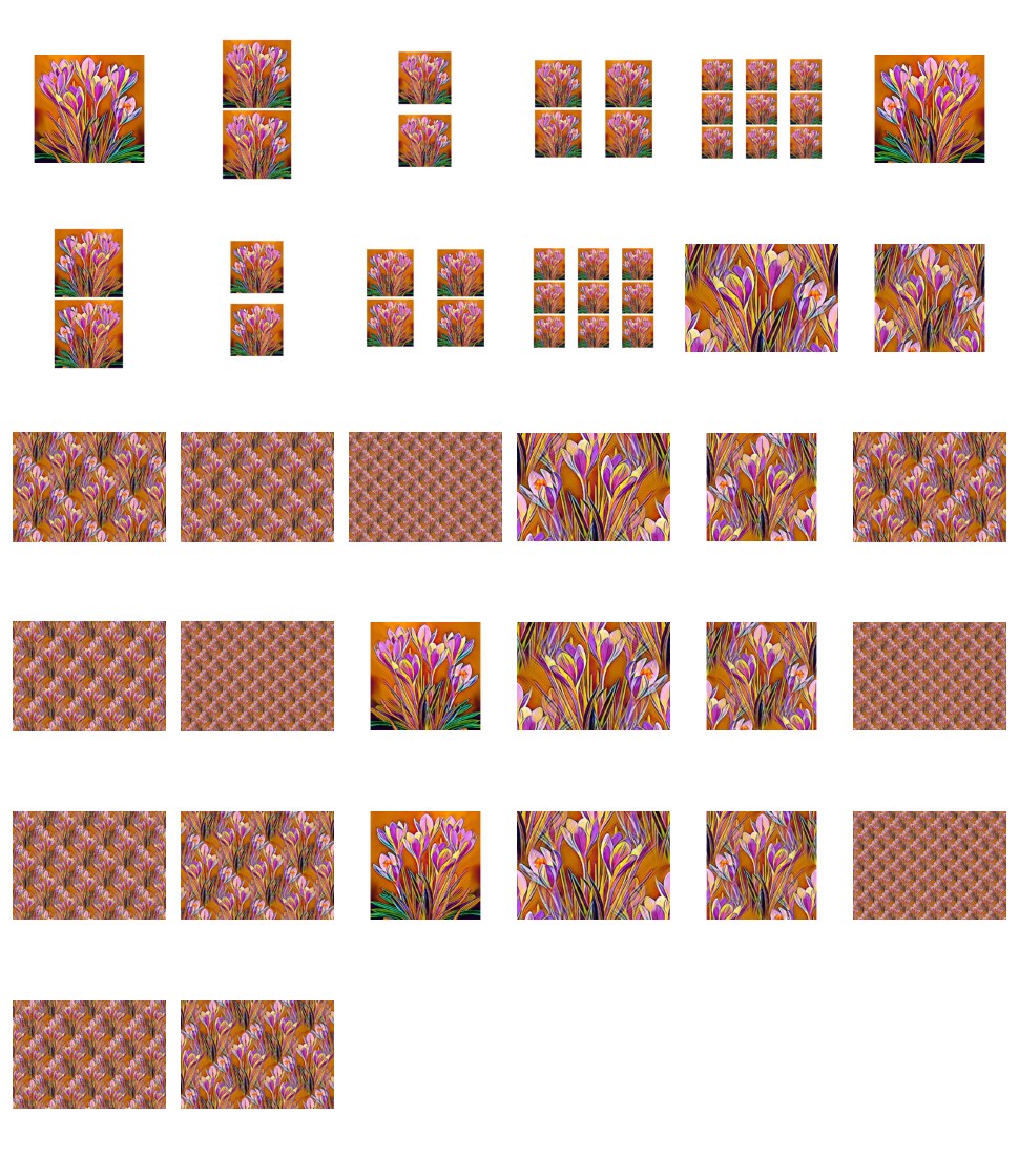 Crocus Scene Set 02 - 32 Stunning Pages in 6 sizes to download