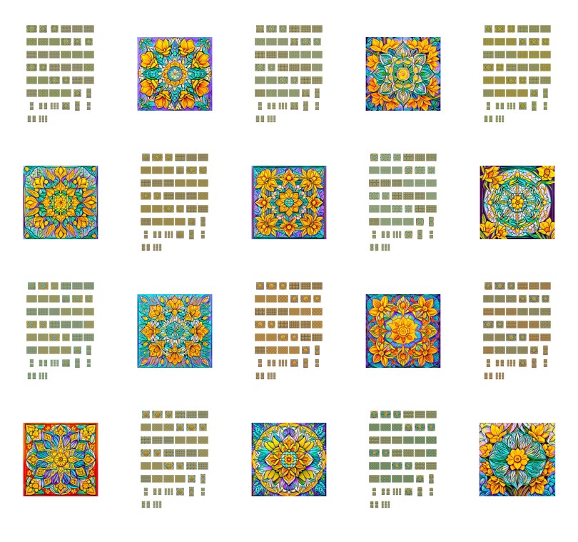 Daffodil Scenes ALL 10 Sets - 320 Pages to Download