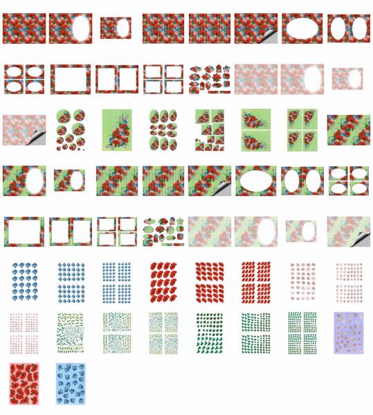 Dots Heirlooms Summer Stitch Set 06 - 58 x A4 Pages <b>DOWNLOAD