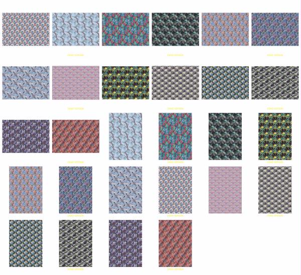 Indian Style Frames Full Set - 21 x A4 Pages to DOWNLOAD