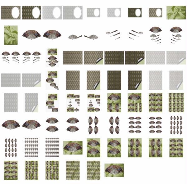 Fans - Set 07. 69 Pages to DOWNLOAD