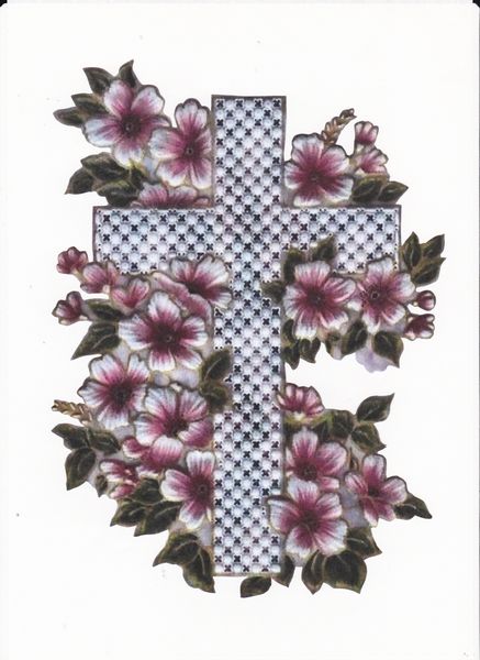 Faux Parchment Cross Set - 38 Pages to Download