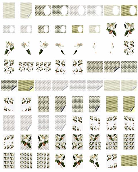 Fountain of Flowers Set 09 - 72 Pages to DOWNLOAD