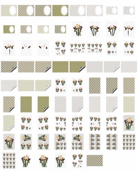 Fountain of Flowers Set 11 - 70 Pages to DOWNLOAD