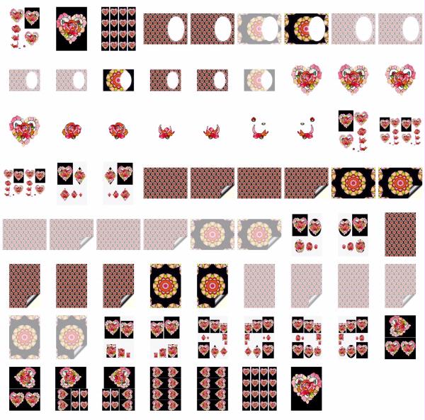 Glassamataz - Set 15 - 70 Pages to DOWNLOAD