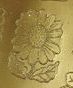 24 x A4 Glitter Gold and Silver Floral Die Cut Sheets - 600 Flowers