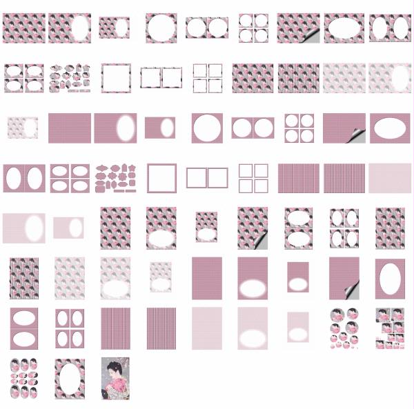 Josef Designs Geisha 01 - 63 x A4 Pages <b>DOWNLOAD