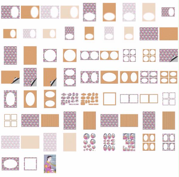 Josef Designs Geisha 04 - 63 x A4 Pages <b>DOWNLOAD