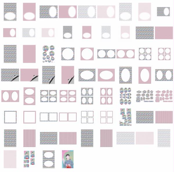Josef Designs Geisha 07 - 67 x A4 Pages <b>DOWNLOAD