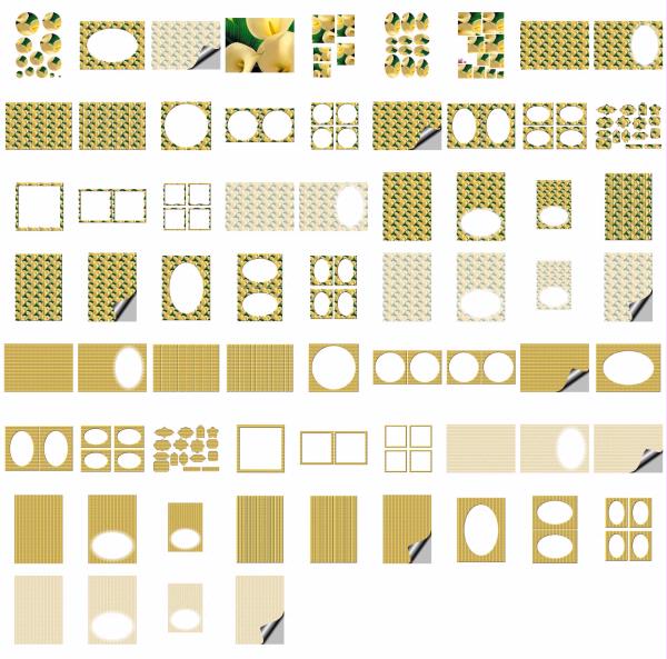 Lilies Set 10 - 67 x A4 Pages to Download