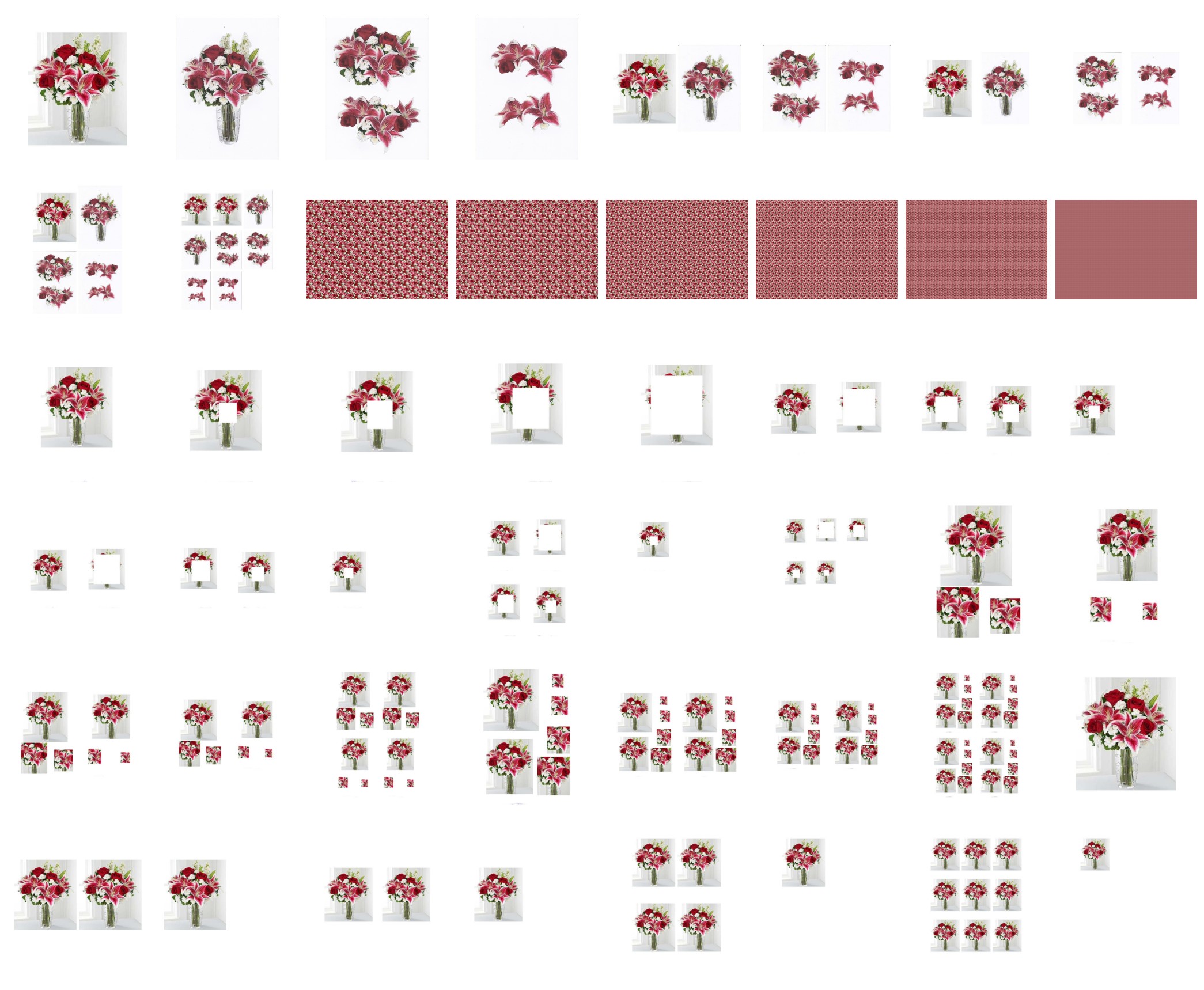 Lilly and Vase Set Including Project - 48 Pages to Download