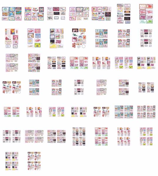 Birthday Greetings Set Download - Over 900 Greetings AMAZING VALUE