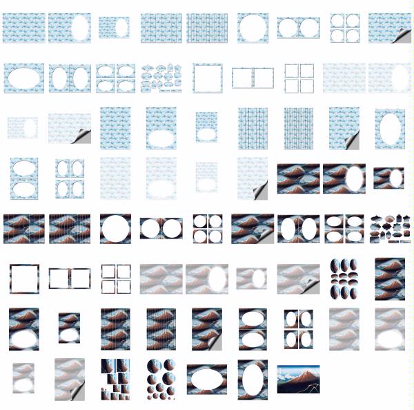 Oriental Landscapes - Set 02. 70 Pages to DOWNLOAD