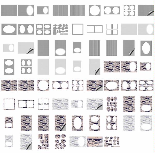Oriental Landscapes - Set 03. 70 Pages to DOWNLOAD