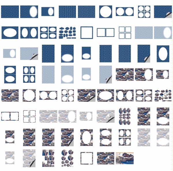 Oriental Landscapes - Set 04. 70 Pages to DOWNLOAD