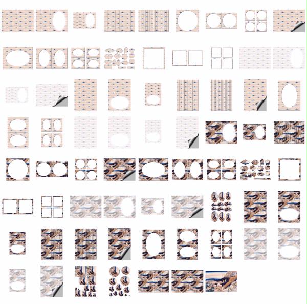 Oriental Landscapes - Set 08. 70 Pages to DOWNLOAD