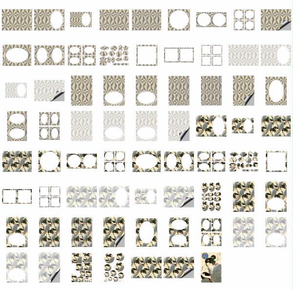Oriental People - Set 01. 70 Pages to DOWNLOAD