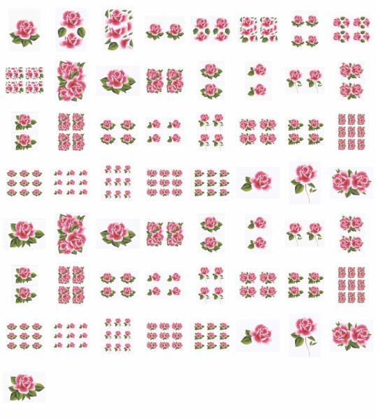 Ruby Roses - All 3 Sets - 57 x A4 Pages Download