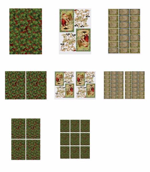 FREE Traditional Santa Set 14 - 8 x A4 Pages to DOWNLOAD