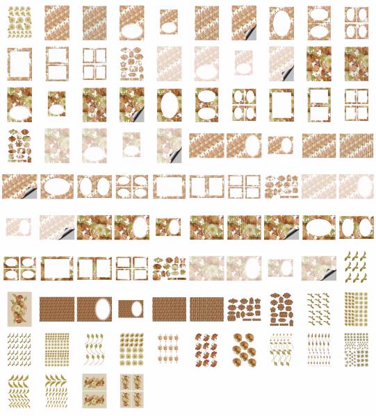 Dots Heirlooms Shabby Gentility 02 - 94 x A4 Pages
