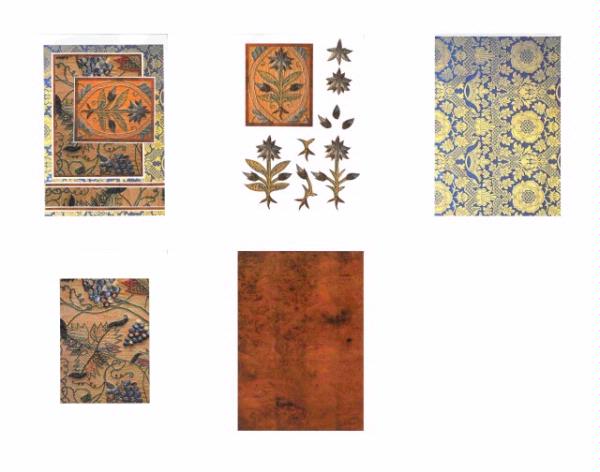 Shabby Tapestry Set 1 Download - 5 x A4 Pages to Download