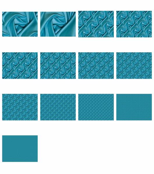 Silk Background Pale Blue Set - 13 Sensational Pages