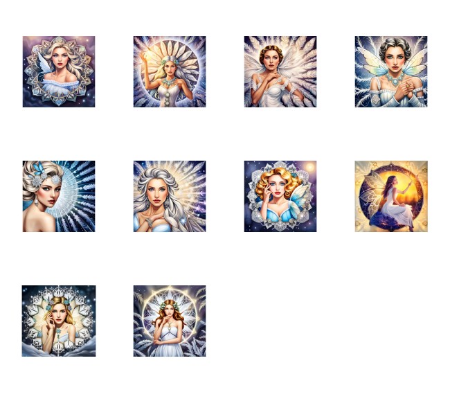 Snowflake Fairy Collection - ALL 10 SETS 320 Pages to Download