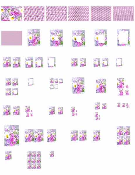 Three Flowers Set - 39 Pages to Download