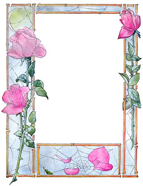 Elegant Floral Frames Set Download - 24 Pages