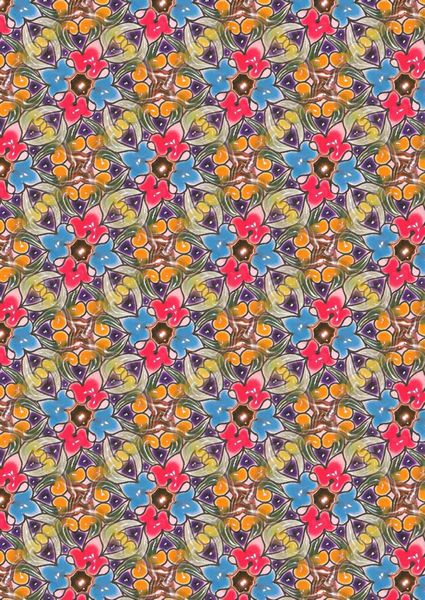 Spanish Plates Background Papers - 16 A4 papers to DOWNLOAD