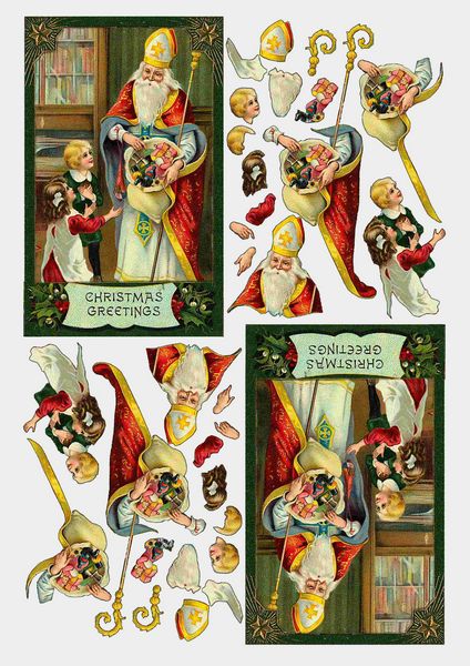 Bumper Santa Sets 1 & 2 - 40 Sheets to DOWNLOAD