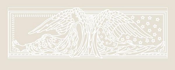 Digital White Work Angel 1 <b>Cool Grey 4 Sizes - 4 x A4 Sheets Download