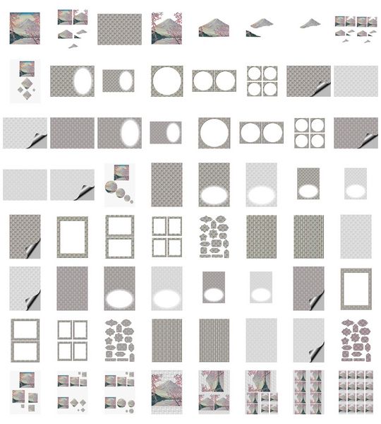 Blooms of the Orient Set 07 - 64 Pages to DOWNLOAD
