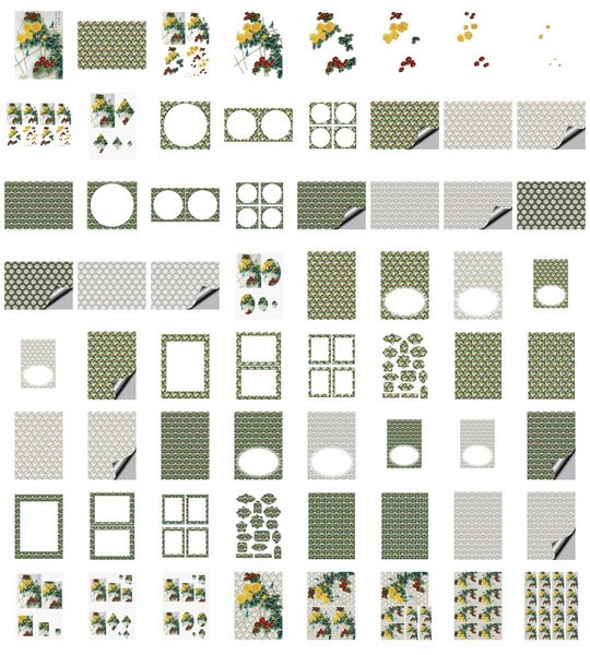 Blooms of the Orient Set 08 - 64 Pages to DOWNLOAD