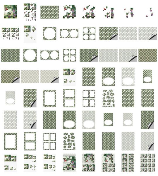 Blooms of the Orient Set 13 - 64 Pages to DOWNLOAD