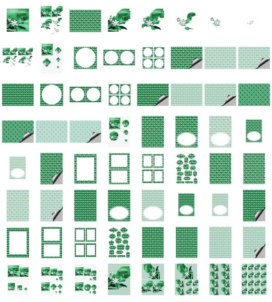 Blooms of the Orient Set 15 - 64 Pages to DOWNLOAD