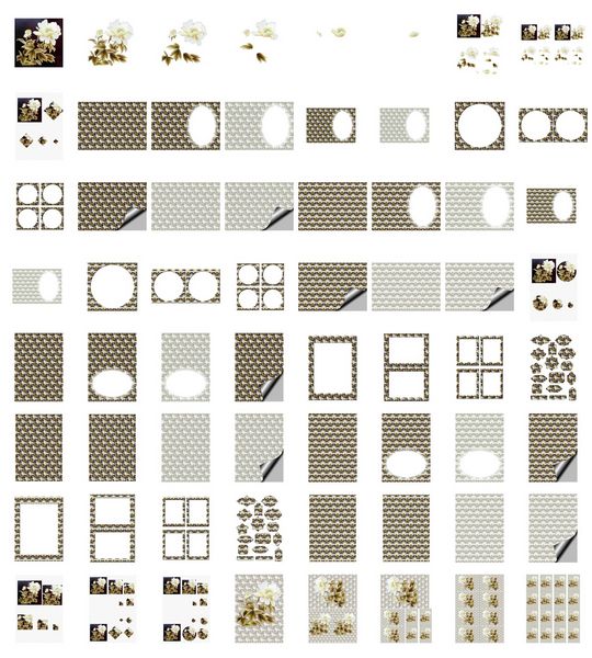 Blooms of the Orient Set 01 - 64 Pages to DOWNLOAD