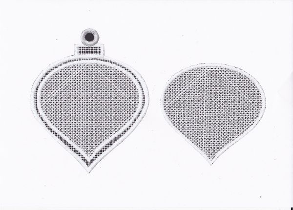 .Christmas Fabric Bauble 02 - 7 x A4 Pages to DOWNLOAD