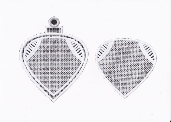 Christmas Fabric Bauble 01 - 7 x A4 Pages to DOWNLOAD