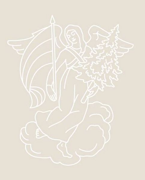 Digital White Work Angel 3 <b>Cool Grey 4 Sizes - 4 x A4 Sheets Download