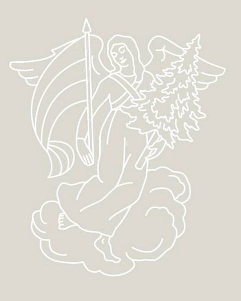 Digital White Work Angel 3 <b>Grey 4 Sizes - 4 x A4 Sheets Download