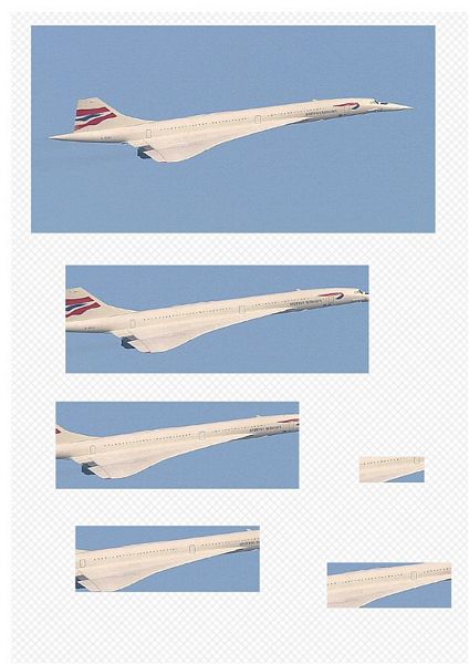 Concorde Image 1 Rectangle Stackers - 1 x A4 Page to DOWNLOAD