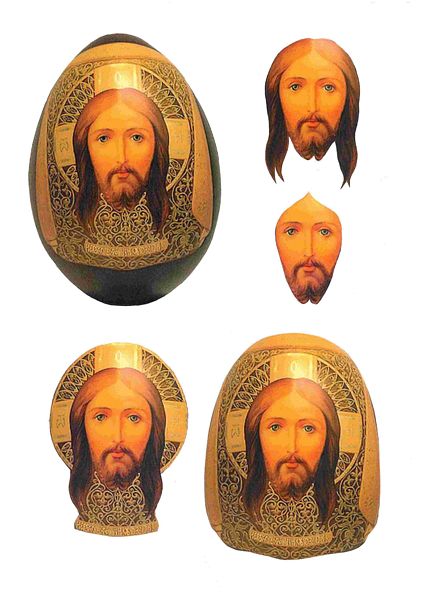 Decoupage Iconic Egg Set 05 - 3 Pages to DOWNLOAD