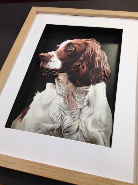 Spaniel Frame Project - 5 Pages to Download