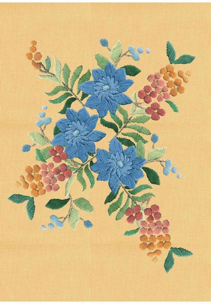 Dot's Heirlooms Bold Blooms Set 09 - 78 x A4 Pages <b>DOWNLOAD
