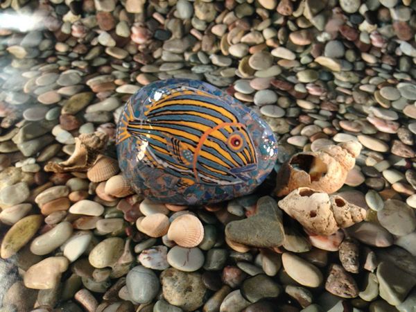 Mosaic Fish Project Stone Download Set - 7 x A4 Pages