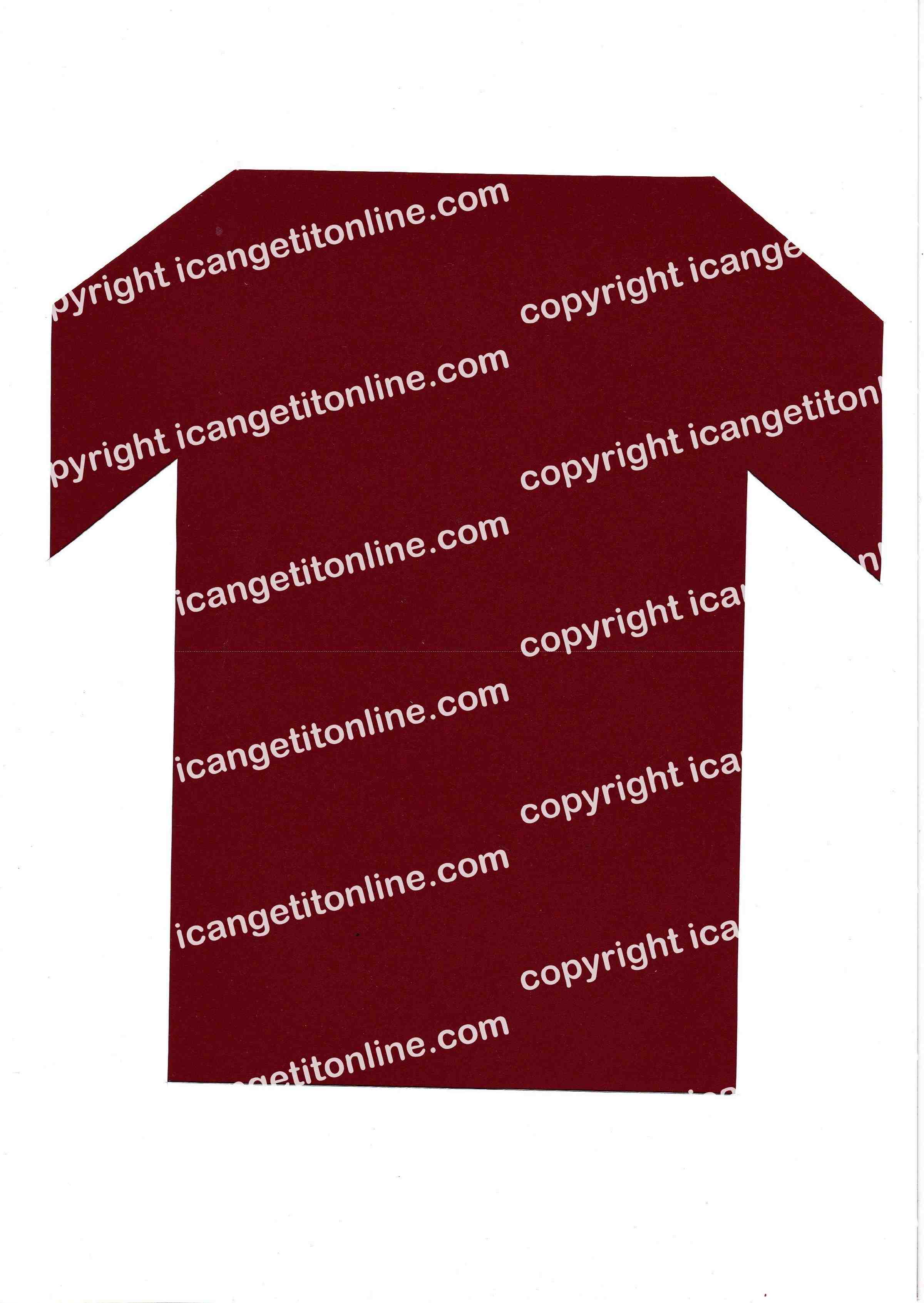 Football Set - Burgendy Strip - <B>WATERMARK NOT ON PURCHASED SET</B> 300 Pages to Download